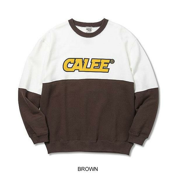 CALEE キャリー スウェット トレーナー サイズM タグ付き 40%OFF SALE セール CALEE キャリー CALEE Univ. contrasting