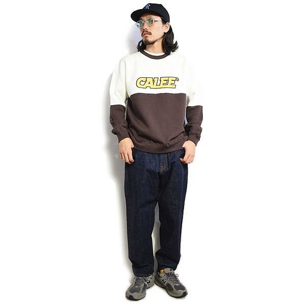 CALEE キャリー　スウェット　トレーナー　サイズM タグ付き 40％OFF SALE セール CALEE キャリー CALEE Univ. contrasting