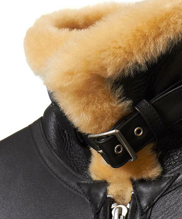 CRIMIEリアルムートンB-3ライダースジャケットXLクライミーボンバー CRIMIE クライミー MOUTON B-3 JACKET