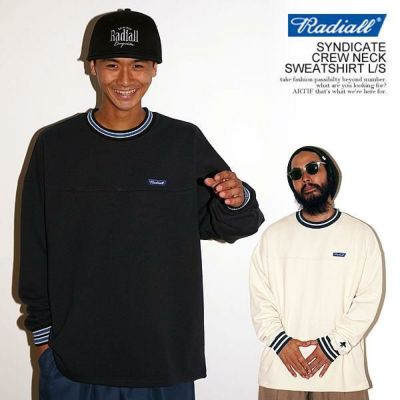 し*ー様 Radiall プリントスウェット Lサイズ ブラック RADIALL×ARTIF 別注アイテム】RADIALL ラディアル SYNDICATE
