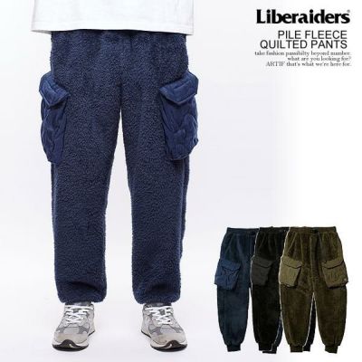 30％OFF SALE セール Liberaiders リベレイダース PILE FLEECE QUILTED PANTS | ARTIF  [ストリートブランド正規通販店]