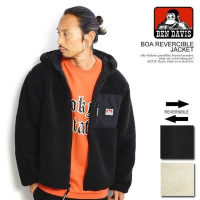 30％OFF SALE セール BEN DAVIS ベンデイビス BOA REVERSIBLE JACKET