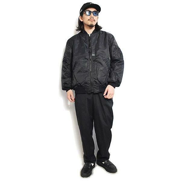 40％OFF SALE セール CALEE キャリー Allover star pattern MA-1 type flight jacket