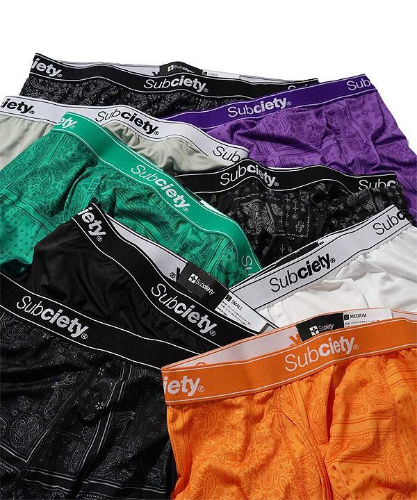 30％OFF SALE セール SUBCIETY サブサエティ BOXER SHORTS