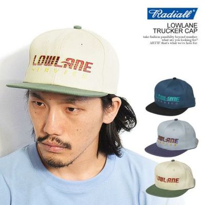 RADIALL ラディアル LOWLANE - TRUCKER CAP