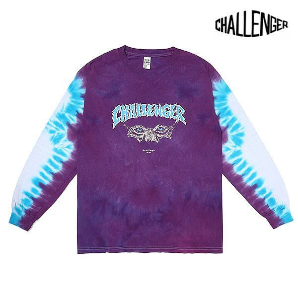 CHALLENGER チャレンジャー L/S TIE DYE MASK TEE