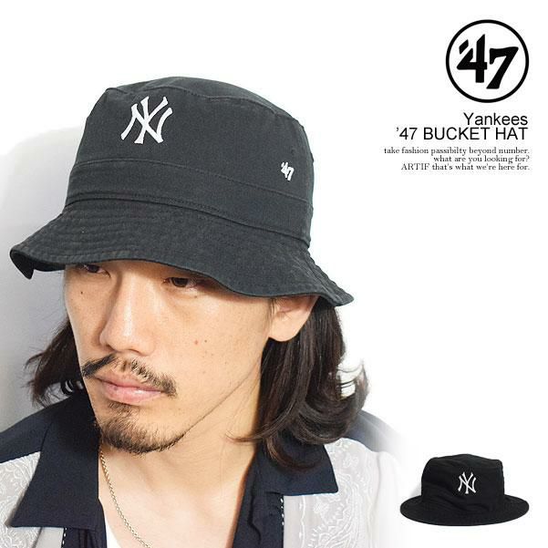 フォーティーセブンブランド 47 New York Yankees Bucket Amazon | [フォーティセブンブランド] 47 バケットハット メンズ
