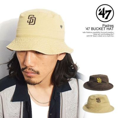 47 フォーティーセブン Padres '47 BUCKET HAT
