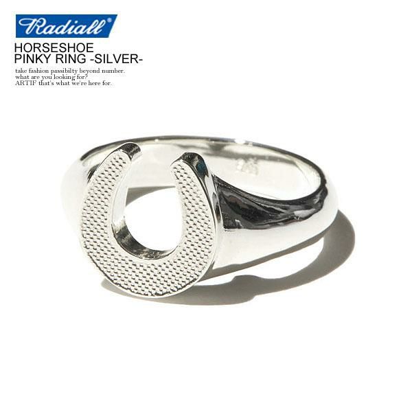 RADIALL ラディアル HORSESHOE - PINKY RING -SILVER-
