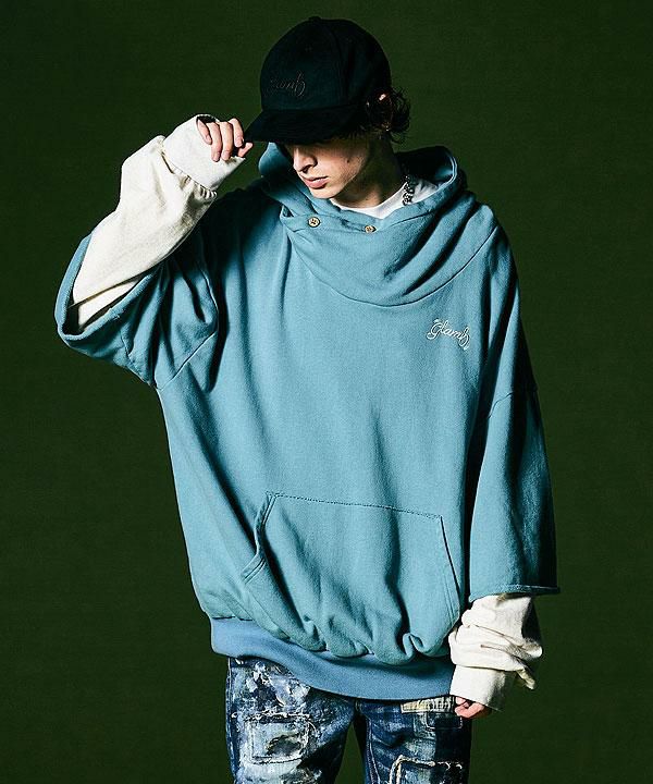 glamb グラム Multi LAYERED Hoodie