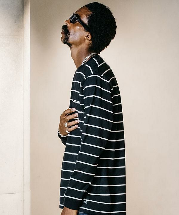 30％OFF SALE セール CRIMIE クライミー BORDER LONG SLEEVE
