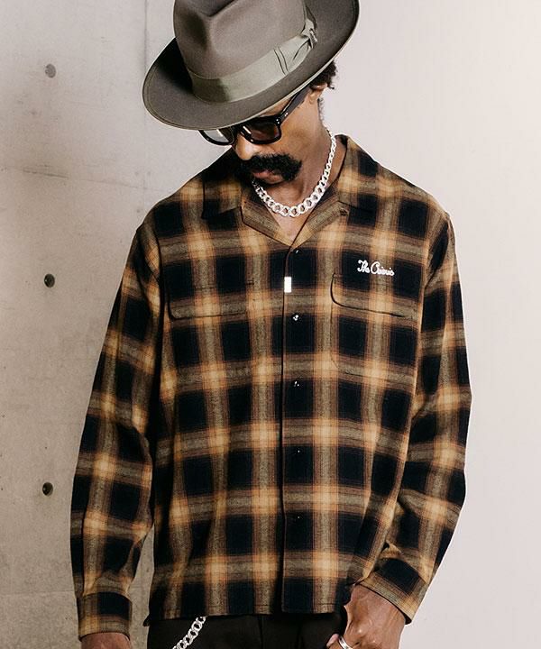 2023 AUTUMN&WINTER CRIMIE クライミー OMBRE CHECK LONG SLEEVE SHIRT