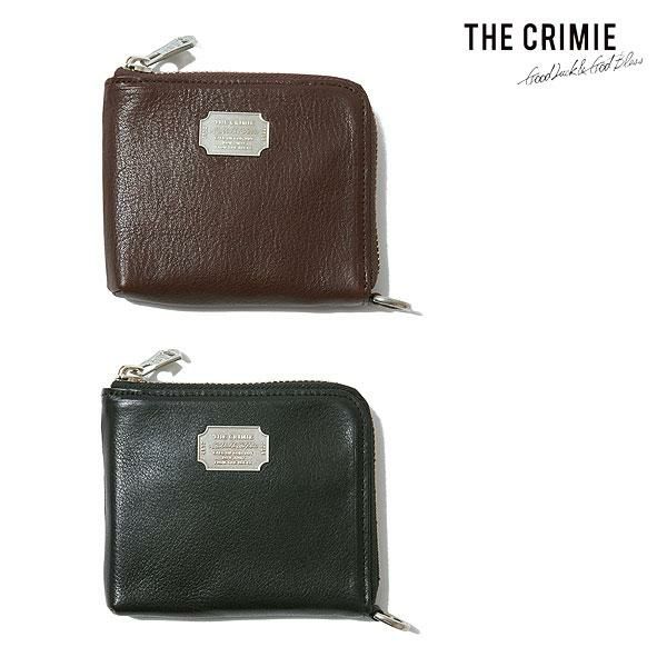 2023 AUTUMN&WINTER CRIMIE クライミー LOGO PLAQUE ZIP AROUND SMALL WALLET