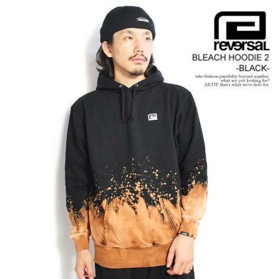 reversal リバーサル BLEACH HOODIE 2 -BLACK- | PHYNAM（ファイナム