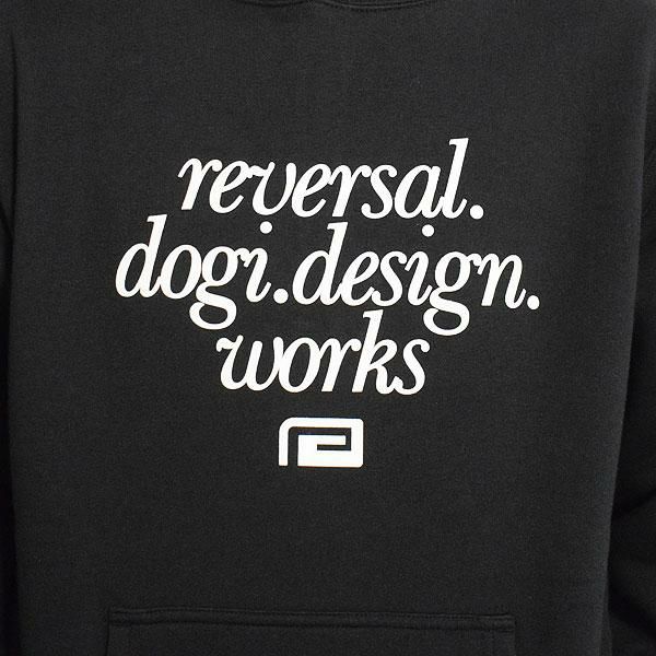 reversal リバーサル CLASSIC LOGO HOODIE -BLACK- | PHYNAM