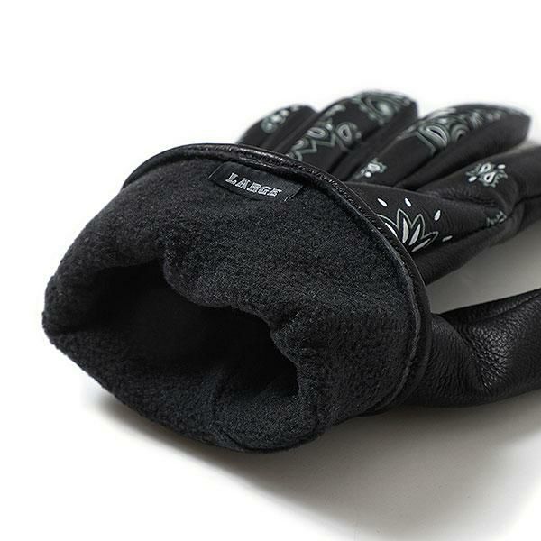 CHALLENGER チャレンジャー BANDANA LEATHER GLOVE