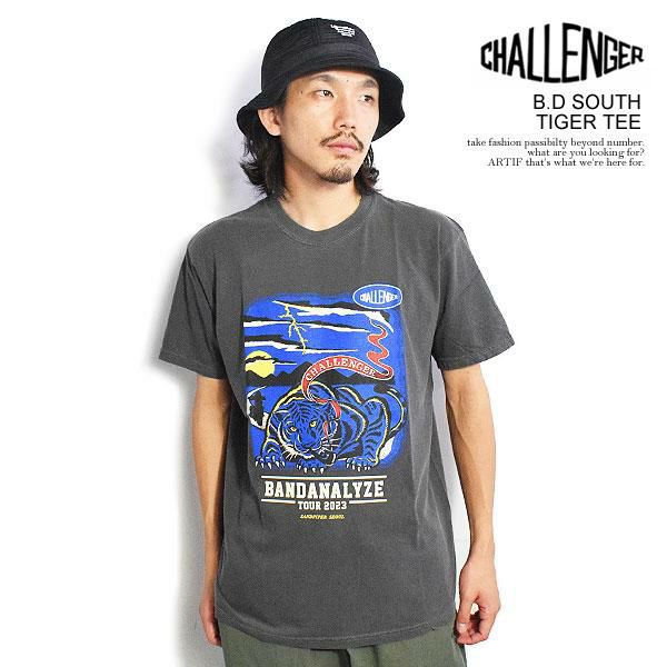 CHALLENGER チャレンジャー B.D SOUTH TIGER TEE