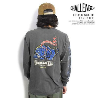 CHALLENGER チャレンジャー L/S B.D SOUTH TIGER TEE