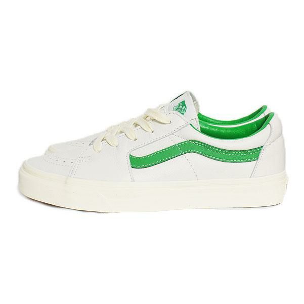 VANS Sk8 Low Vintage Leather Blanc De Blanc Multi