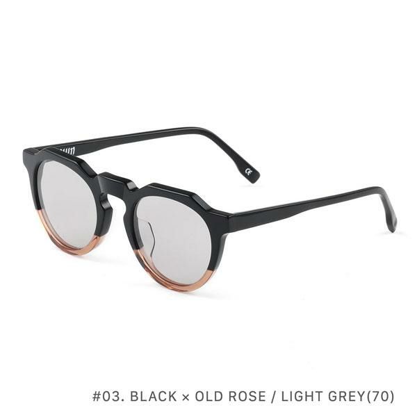 OWN オウン #03 BLACK×OLD ROSE / LIGHT GREY