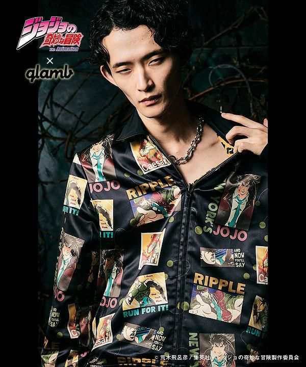 glamb×ジョジョの奇妙な冒険 glamb グラム Joseph Joestar Jacket
