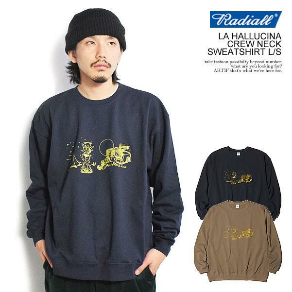 30％OFF SALE セール RADIALL ラディアル LA HALLUCINA - CREW