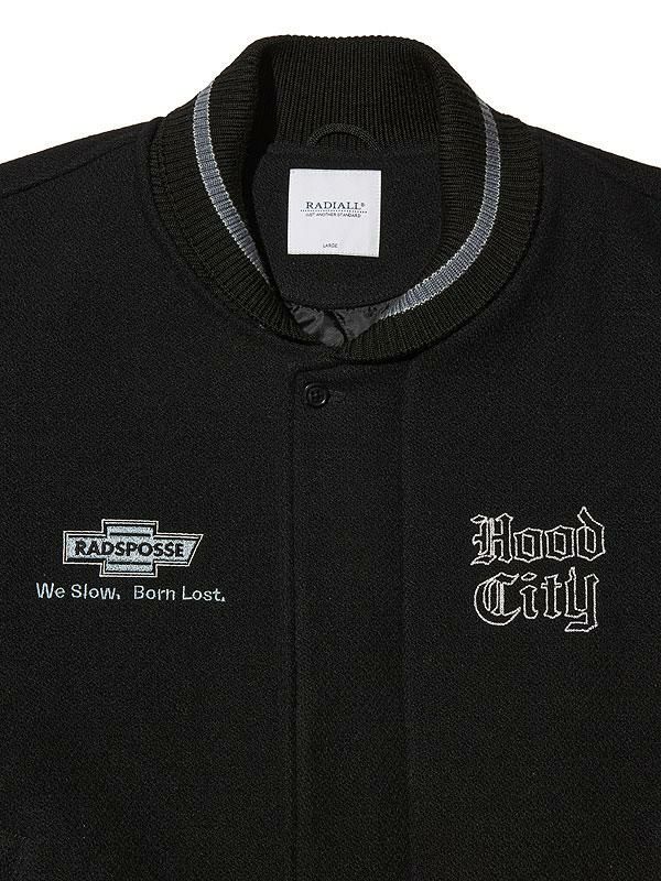 ラディアル　モールスキンジャケット RADIALL ラディアル HOOD CITY - VARCITY JACKET