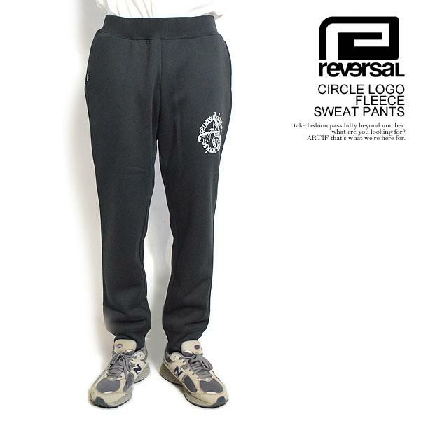 新品】REVERSAL リバーサル サークルロゴ スウェットパンツ 灰 M