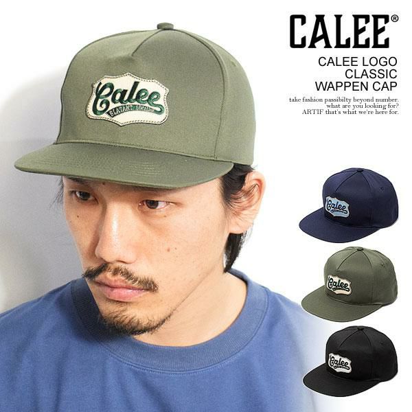 CALEE キャリー CALEE LOGO CLASSIC WAPPEN CAP
