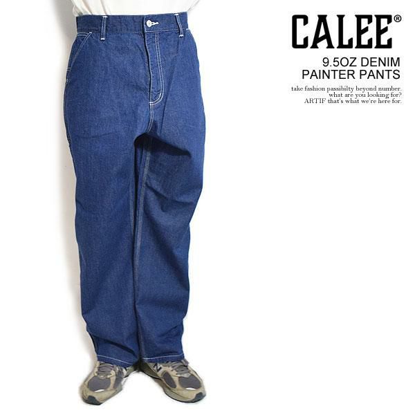CALEE キャリー 9.5OZ DENIM PAINTER PANTS