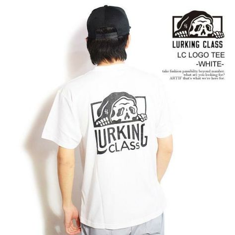 ベビーグッズも大集合 CLASS LURKING ラーキングクラス -WHITE- TEE LOGO LC Skateboard