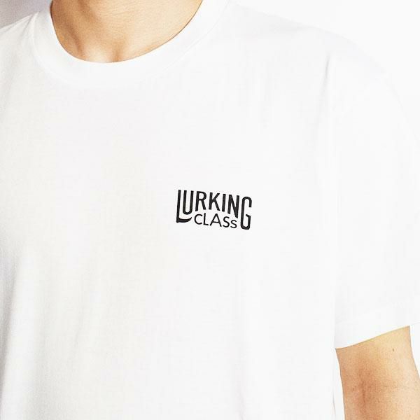 LURKING CLASS ラーキングクラス LC LOGO TEE -WHITE-