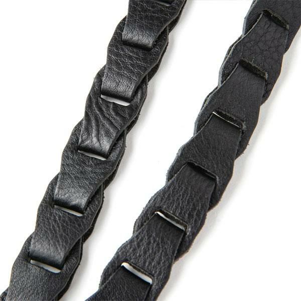 CALEE キャリー CHAIN LEATHER NECK STRAP