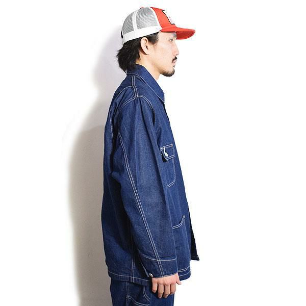 CALEE キャリー 9.5OZ DENIM COVERALL