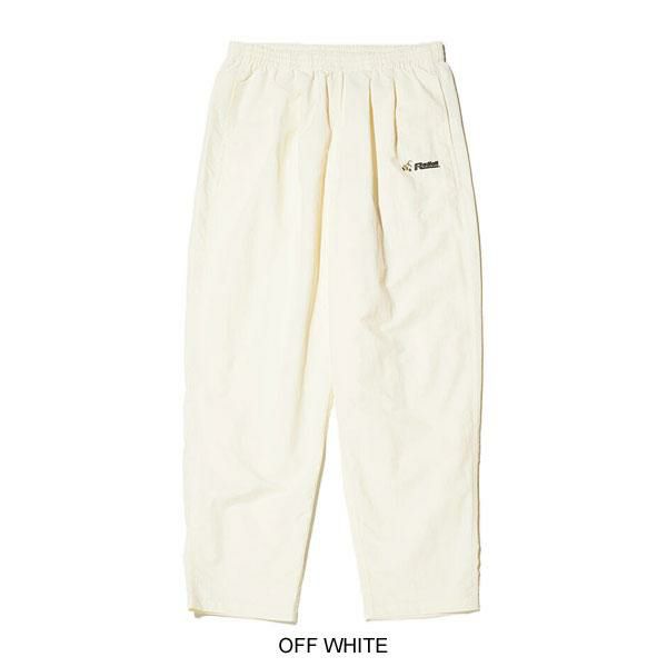 RADIALL ラディアル ナイロンパンツ ホワイト Lサイズ ラディアル パンツ RADIALL LOWLANE - STRAIGHT FIT EASY PANTS