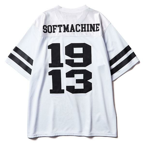 2024 夏 先行予約 7月～8月入荷予定 SOFTMACHINE ソフトマシーン BEAST-FT(MESH FOOTBALL T-SHIRTS)