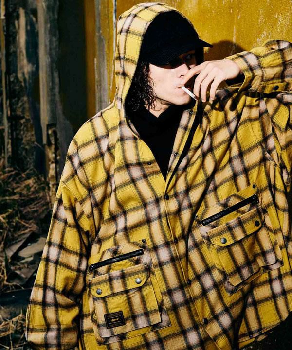 glamb 4XL Hood Shirt / 4XLフードシャツ glamb グラム 4XL Hood Shirt
