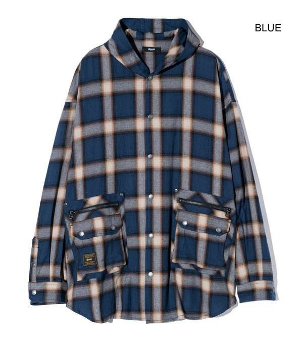glamb グラム 4XL Hood Shirt