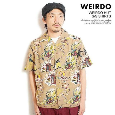 WEIRDO ウィアード WEIRDO HUT - S/S SHIRTS