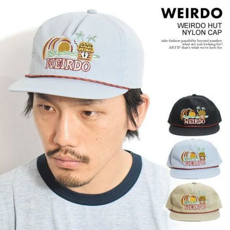 WEIRDO ウィアード WEIRDO HUT - NYLON CAP