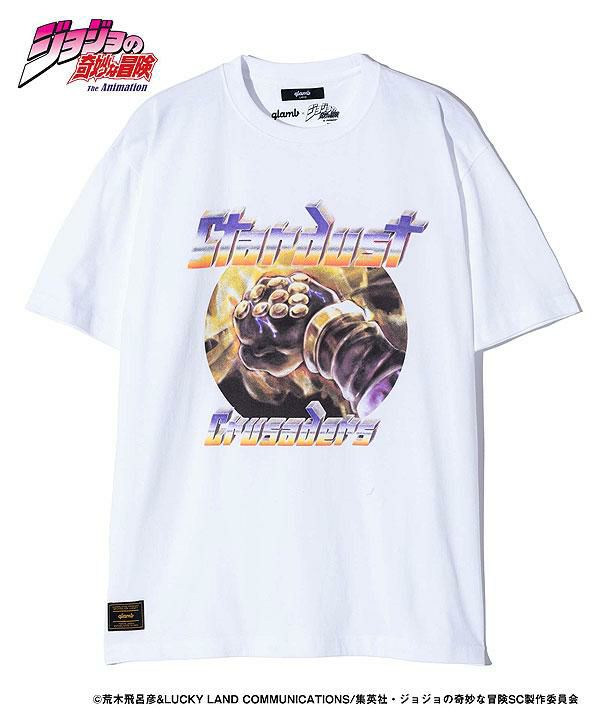 glamb×ジョジョの奇妙な冒険 3部 glamb グラム Star Platinum T