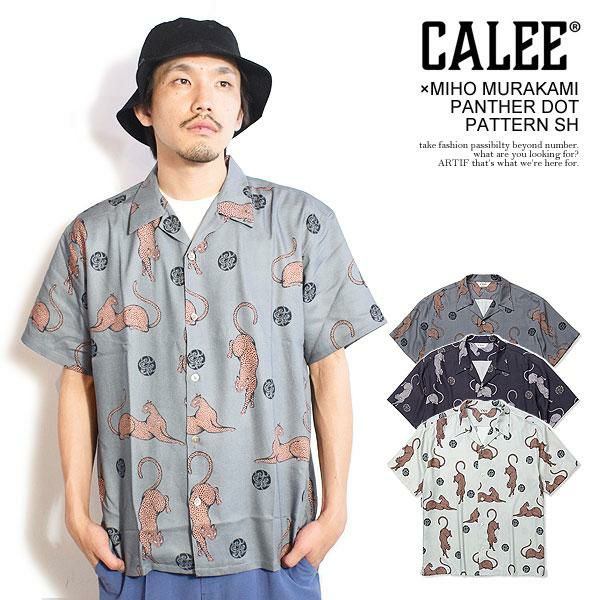 CALEE キャリー ×MIHO MURAKAMI PANTHER DOT PATTERN SH