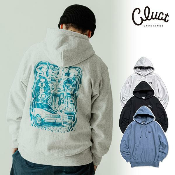 CLUCT×DUNCAN LEMMON 先行予約 8月～9月入荷予定 CLUCT クラクト DUNKS HOODIE #G