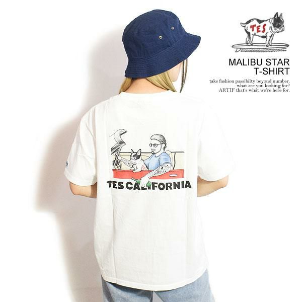 The Endless Summer エンドレスサマー TES MALIBU STAR T-SHIRT