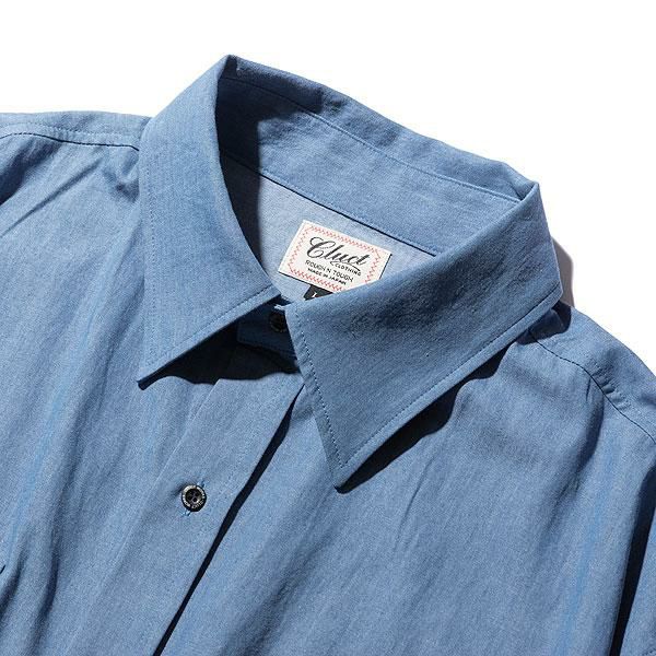 CLUCT クラクト TOPOCK[DENIM L/S SHIRTS]