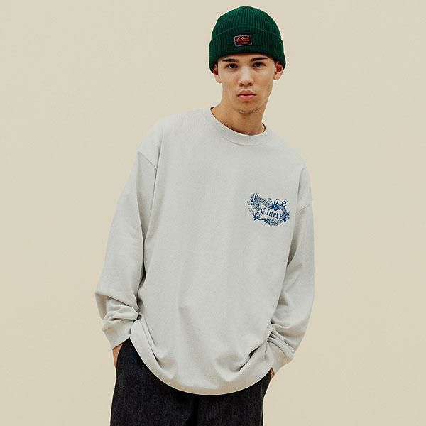 cocochan3！新品！スコットクラブLASUD異素材フリーストレーナー CLUCT クラクト SUNLAND[HEAVY WEIGHT L/S TEE]