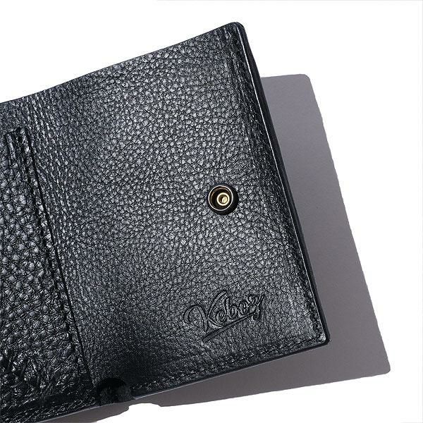 CALEE キャリー CALEE × KEBOZ STUDS LEATHER MULTI WALLET