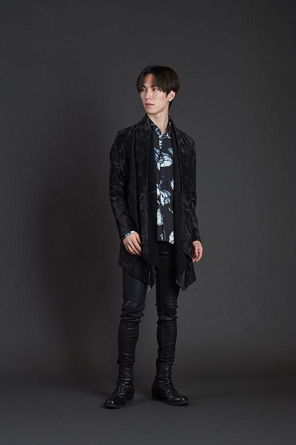 やーまん 【大きめ】NO ID. ノーアイディー　ラムレザーフード 30％OFF SALE セール NO ID. ノーアイディー ラムレザー