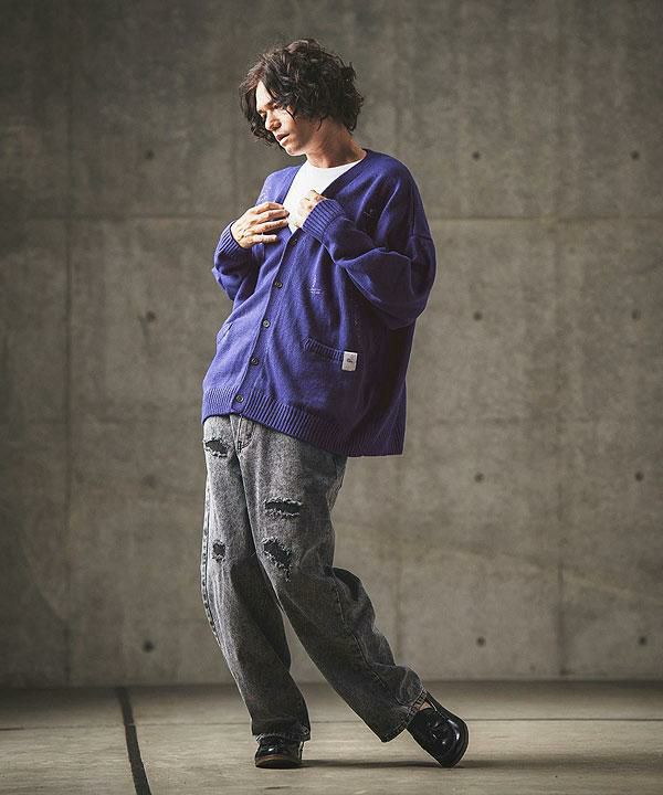 GLIMCLAP グリムクラップ Sprinkled embroidery design cardigan atftps GLIMCLAP グリムクラップ Sprinkled embroidery design cardigan