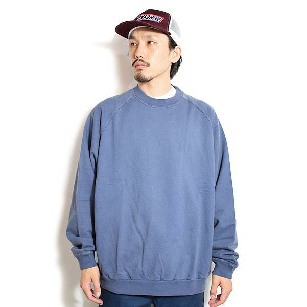 WEIRDO ウィアード FLYING WEIRDO - CREW NECK SWEAT -NAVY-